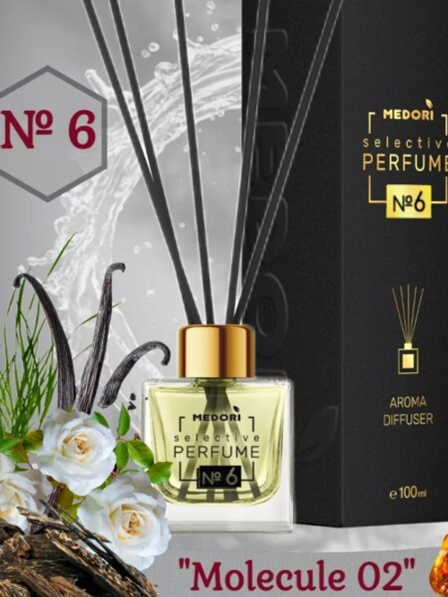 Ароматизатор бытовой 100 мл  HOME PERFUME  №6 Молекула (MEDORI)