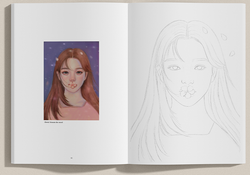 The mood. Coloring Book