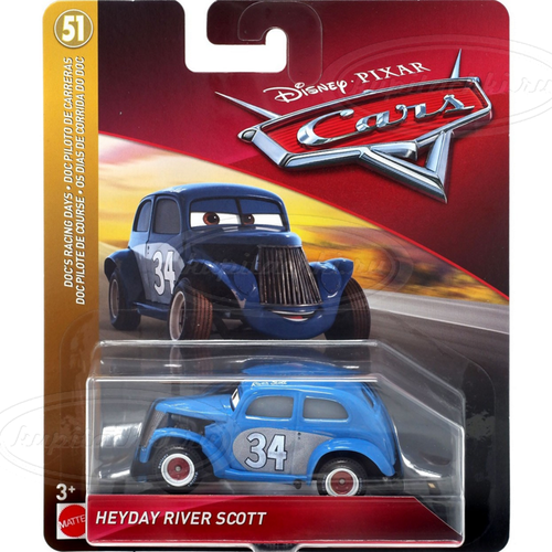 Молодой Ривер Скотт №34 (Тачки-3)