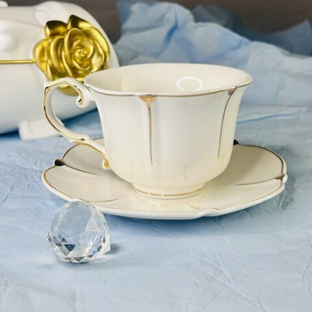 Lenardi 102-034 Чайный набор 12пр. 240 мл ЖЕМЧУГ в под.уп.(х6)Фарфор