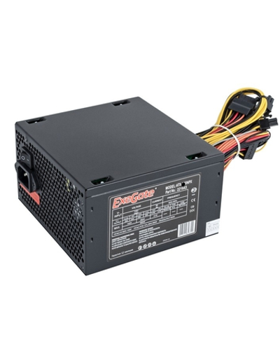 Exegate EX292180RUS Блок питания 750W ExeGate 750NPX (ATX, 12cm fan, 24pin, 4pin, PCIe, 3xSATA, 2xIDE, FDD, black)