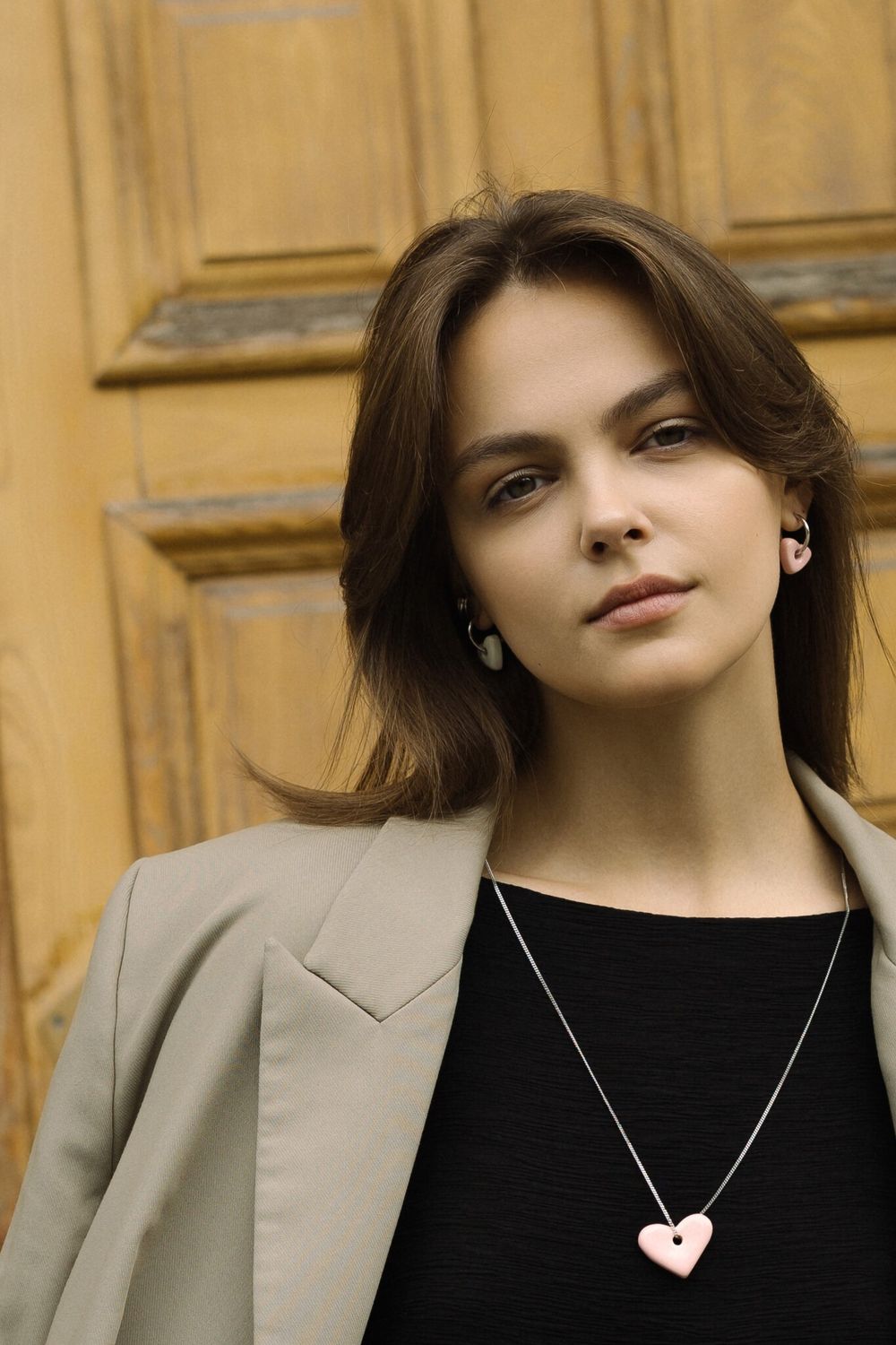 Подвес Сердце mini, керамика