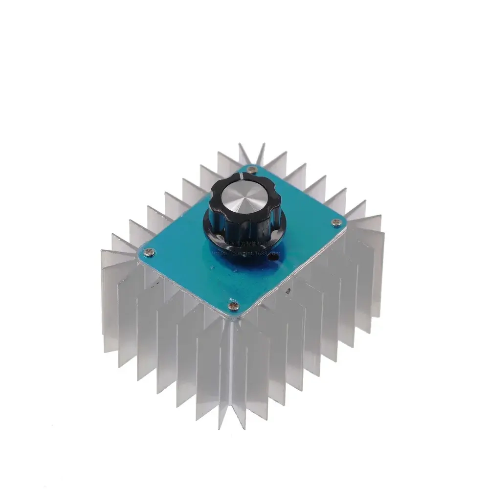 1 шт. 5 кВт Симисторный регулятор мощности 5000Вт 220В диммер, регулятор оборотов двигателя, вентилятора, нагрева, освещения