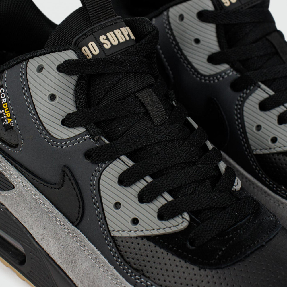 кроссовки Nike Air Max 90 Mid Black / Grey Winter