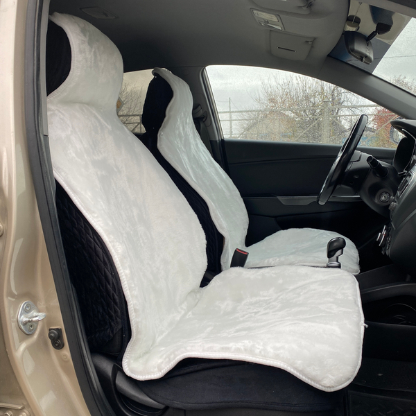 Накидки чехлы на сиденье из экомеха 2 шт.