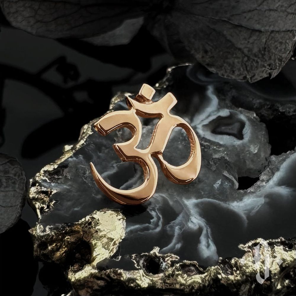 Накрутка "Om" - Розовое золото Накрутка "Om" - Розовое золото