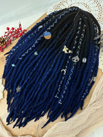 Фактурные войлочные дреды