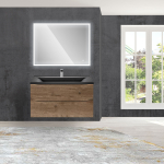 Тумба под раковину Vincea Mia 900 подвесная, 2 выкатных ящика soft close, V.Oak