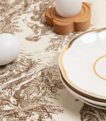 Скатерть – коричневая, 170х250 см | Сельская жизнь