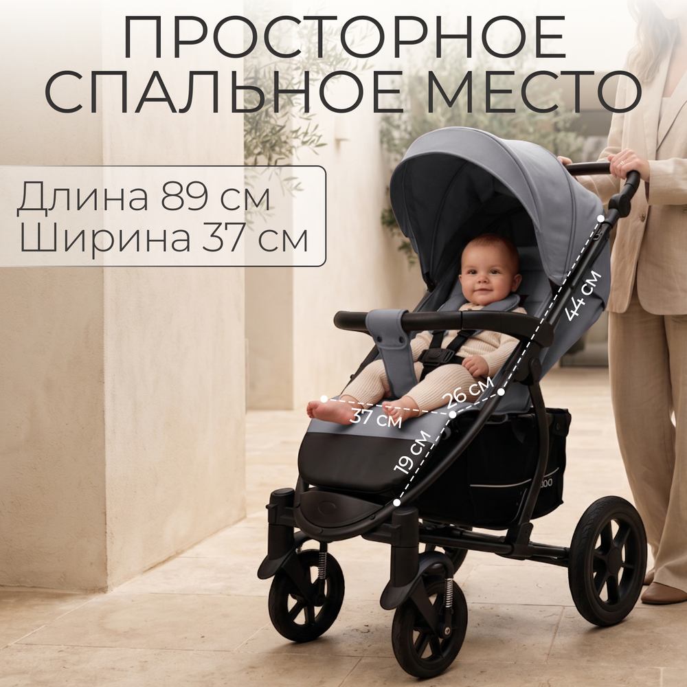 Прогулочная коляска BubaGO Model ONE