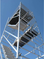 Вышка модульная алюминиевая MEGAL ВМА 1400Л/9
