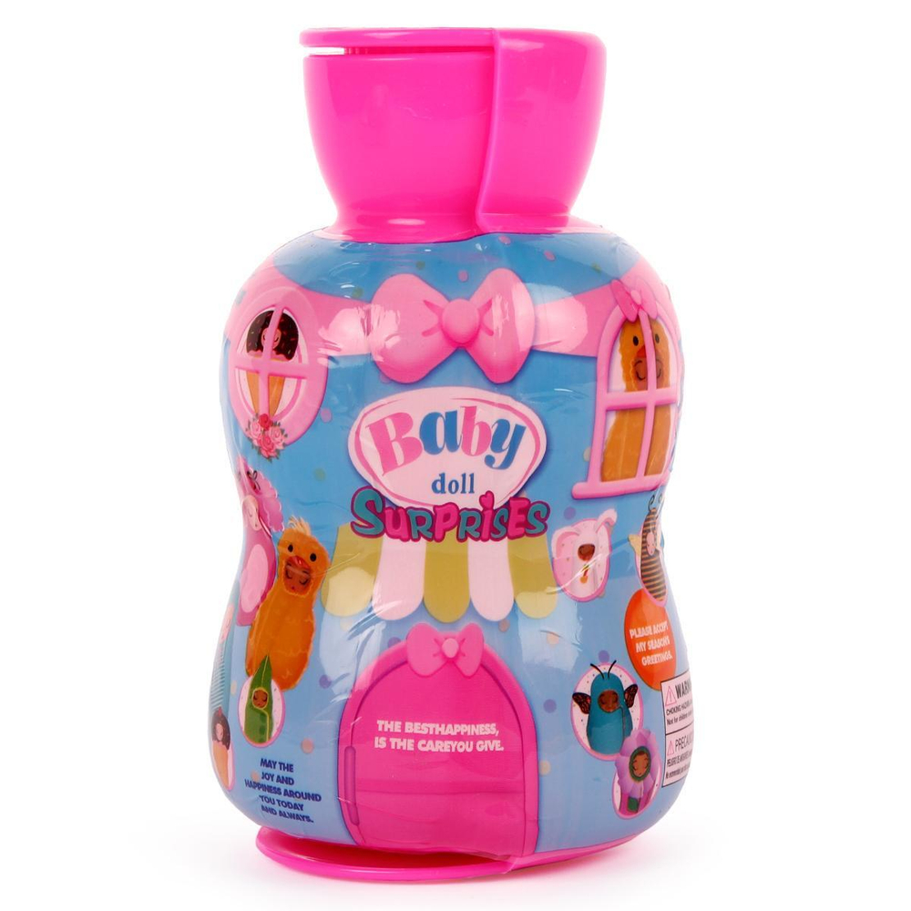 Кукла тип Модница в бутылке, YT040-167