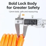 Замок велосипедный тросовый West biking, YP0705100