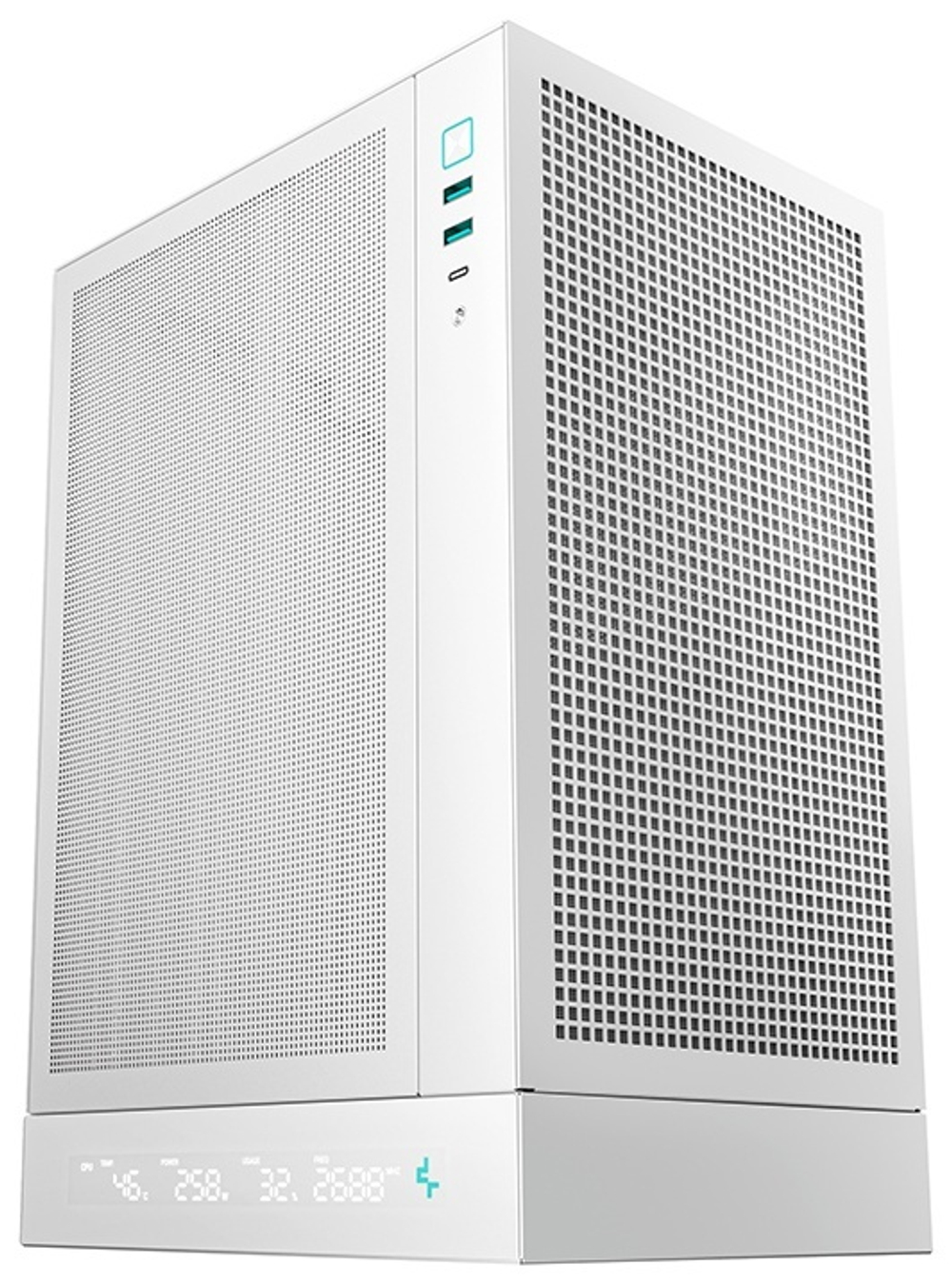 Корпус Deepcool CH170 DIGITAL WH белый