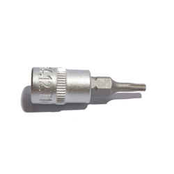 Торцевая головка короткая с битой Torx 1/4" T10, СТАНКОИМПОРТ, CS-14.12.T10