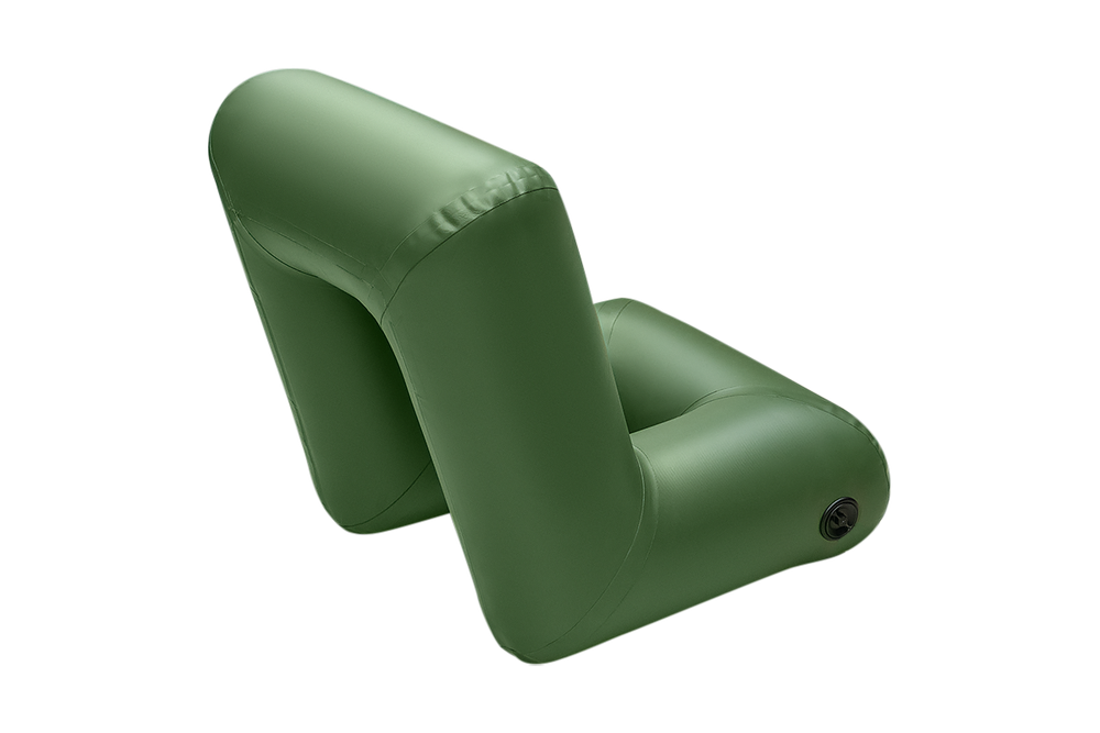 Кресло надувное, зеленый