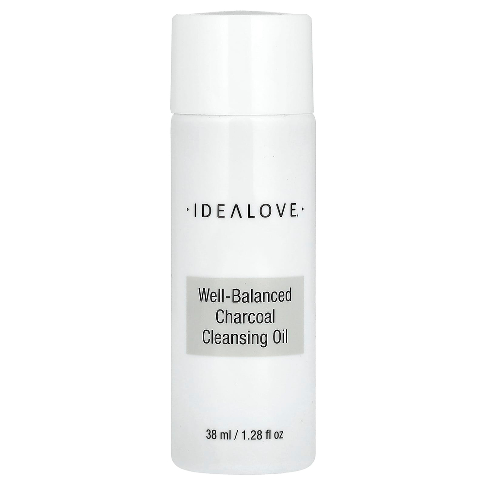 Idealove, очищающее масло с древесным углем для восстановления баланса кожи, пробник, 38 мл (1,28 жидк. унции)