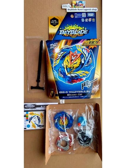 Волчок и лаунчер Cho-Z Valkyrie Zenith Evolution B127 от Takara Tomy