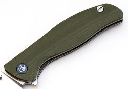 Нож Широгоров Ф3 S30V G10 3D олива подшипникифотография - 5