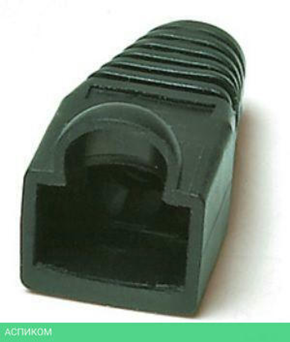 Колпачок Hyperline BOOT-BK-10 черный