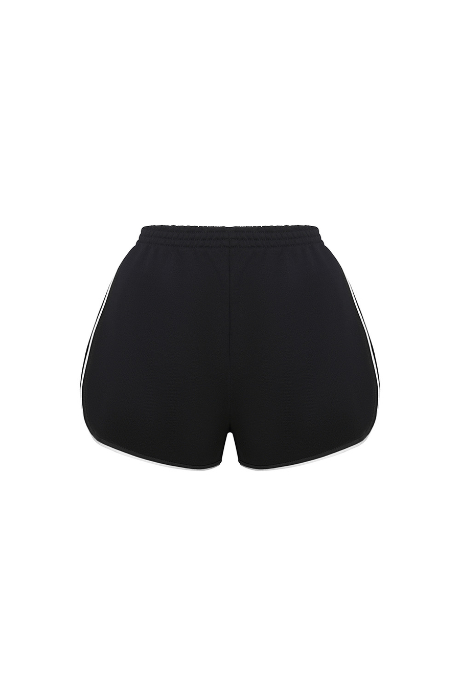 Шорты из футера Чёрный