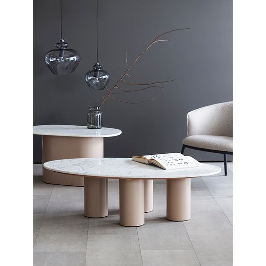 Столик кофейный mojo, 120х65,5 см, бежевый