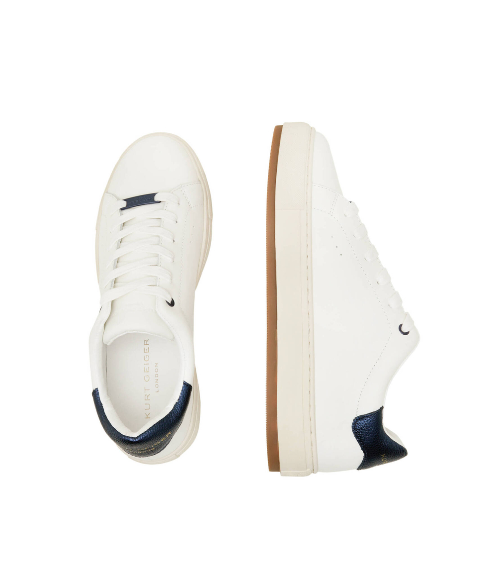 Кожаные кроссовки laney3 Kurt Geiger - белый(2071412109)