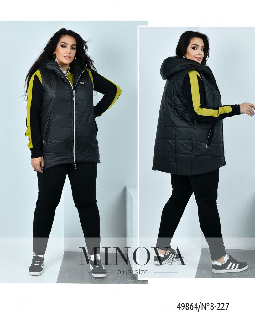 Костюм 8-227-лайм-черный Minova