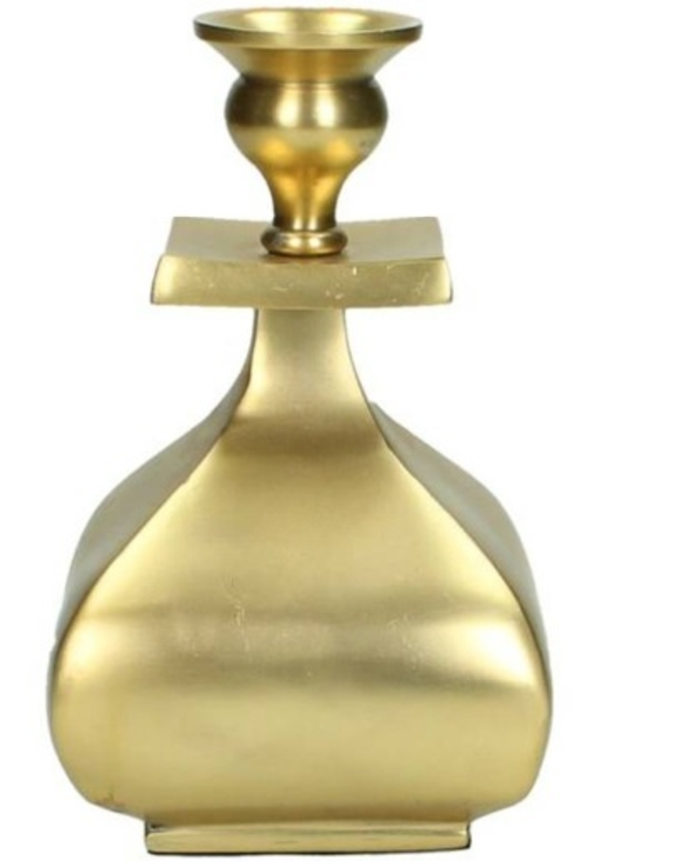 Подсвечник золотой, 18 см [Арт. WER-2625]