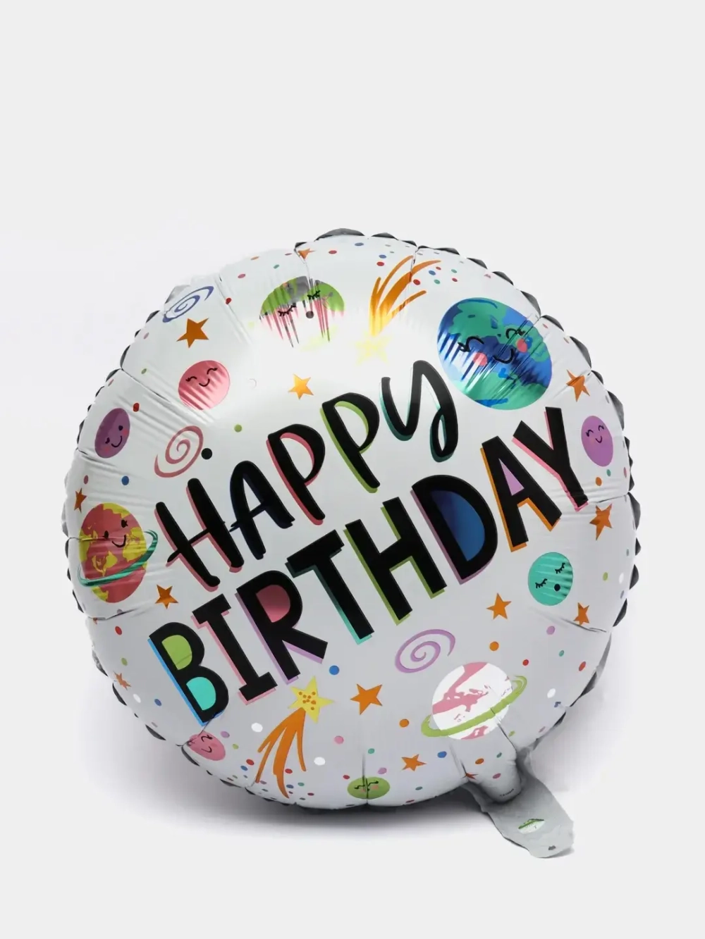 Фольгированный шар «Happy Birthday. Космический дизайн», 46 см