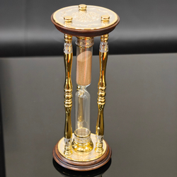 Песочные часы "Эксклюзивные" (Златоуст) 20 мин. в футляре