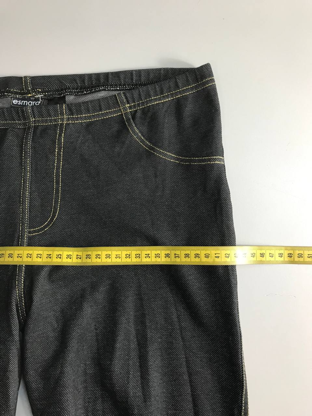 Брюки Esmara с контрастной строчкой, маркировка 40/42, визуально на 46/48 размер