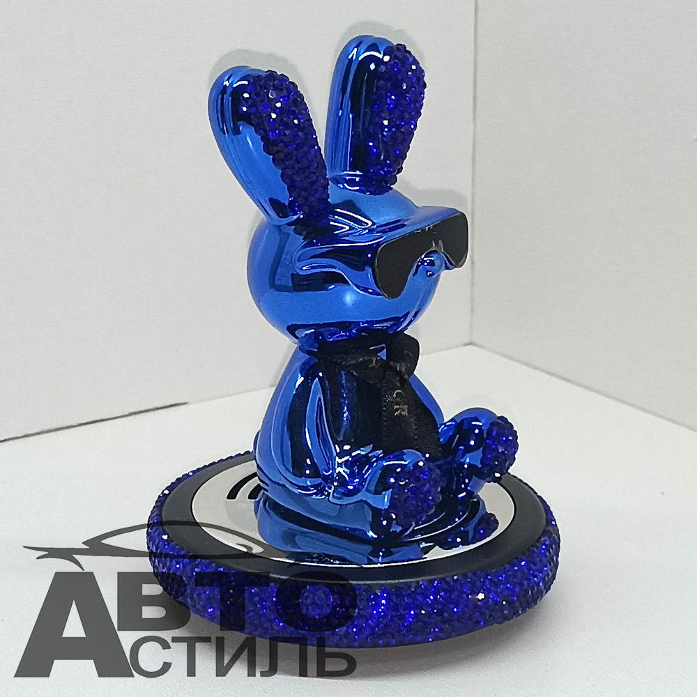 Ароматизатор-игрушка -на торпеду- ЗАЯЦ - YC-25BLU синий