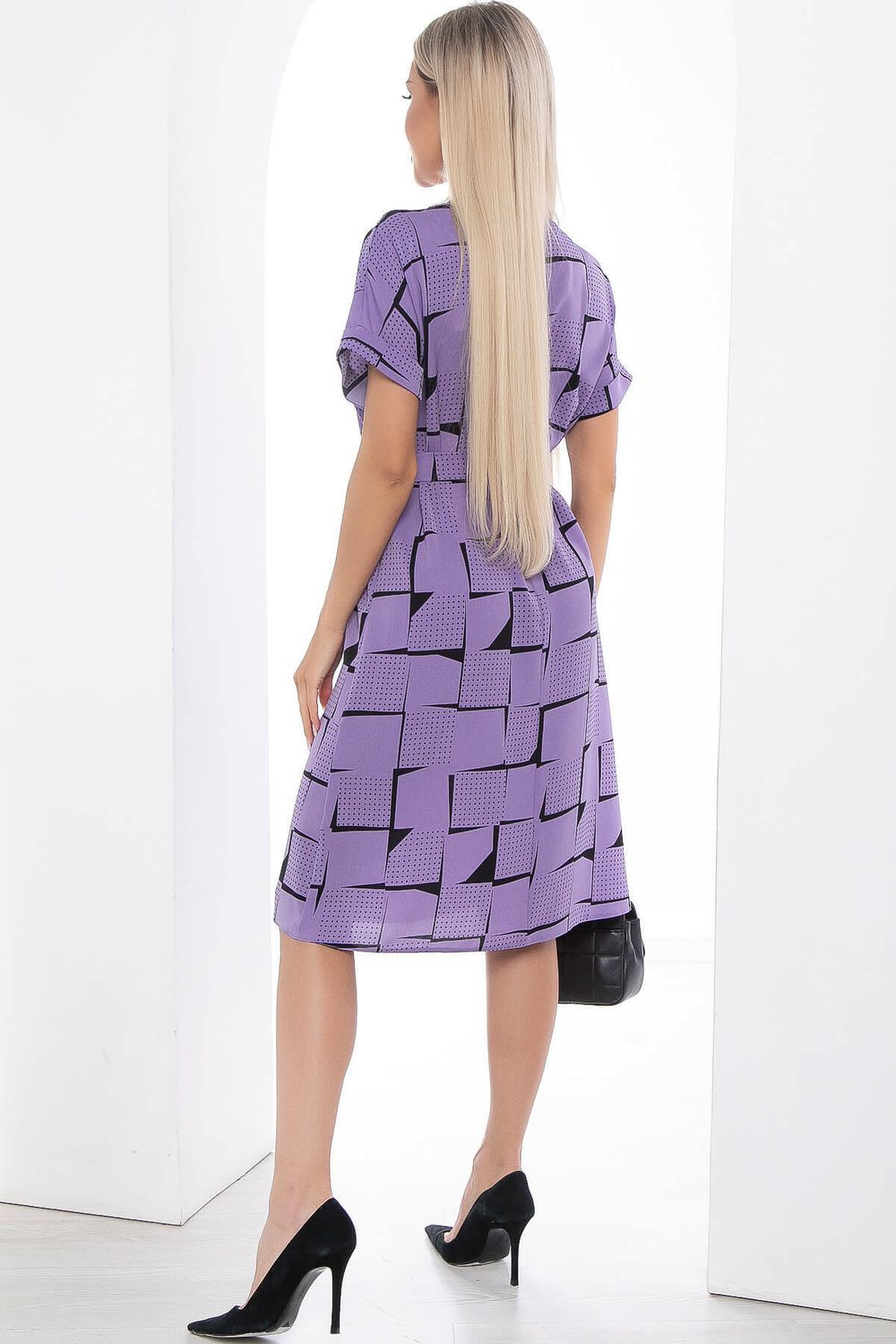 Платье "Бренди" (сирень) П8977 LT Collection (Акция)