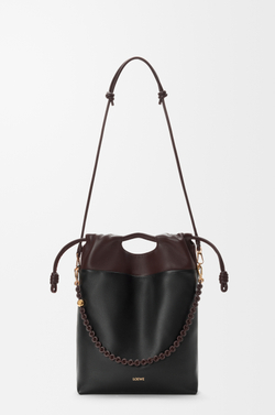 Loewe Сумка-тоут Flamenco из мягкой кожи ягненка наппа, черный