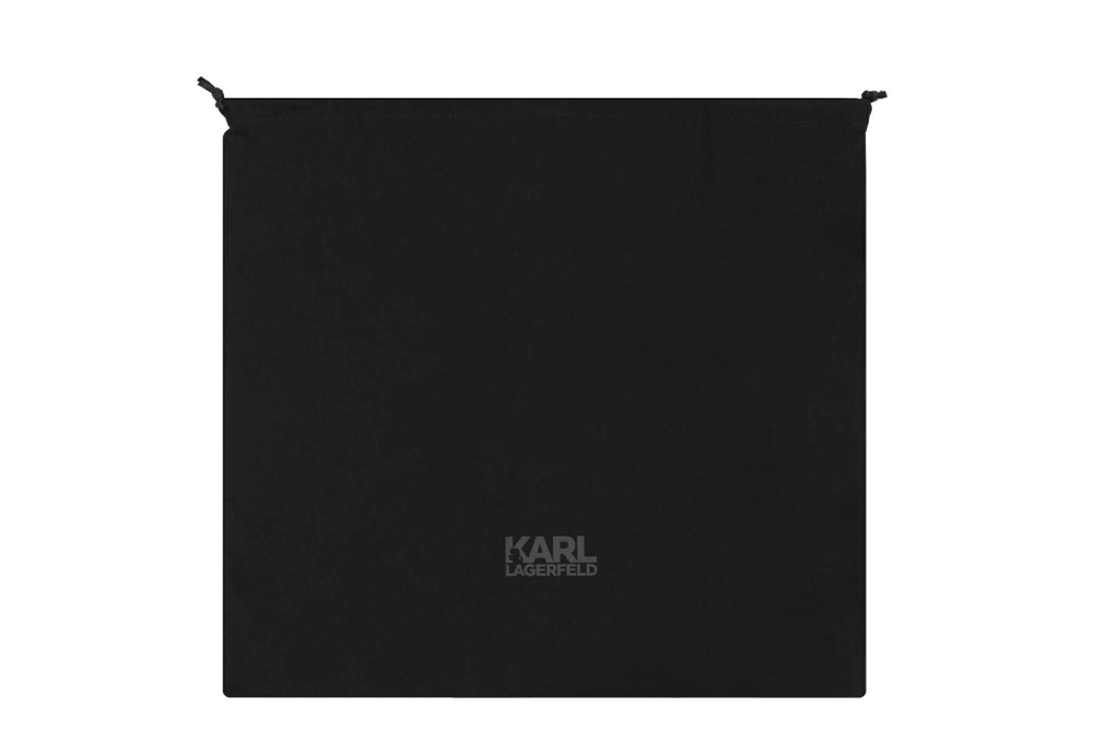 кожаный рюкзак ikonik Karl Lagerfeld - черный(205W3090)