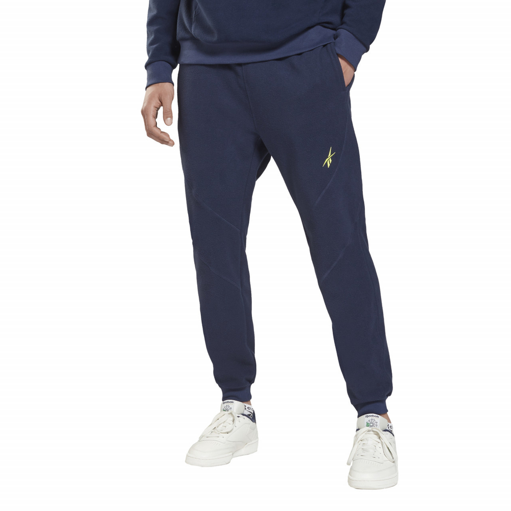 Мужские теннисные штаны Reebok WOR Fleece Pant - небесный