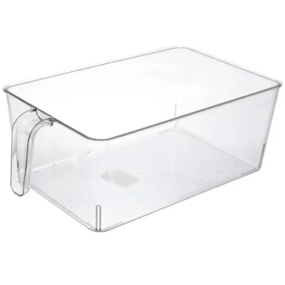 Органайзер для хранения с ручкой «ФЛАТТО», прозрачный, 30*17.5*11см