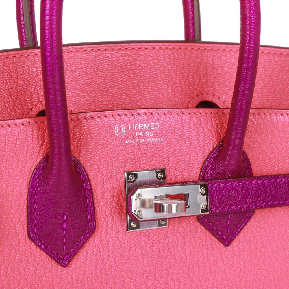 Сумка по специальному заказу с палладиевой фурнитурой Hermès Birkin 25 Special Order