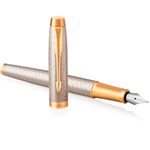 Parker IM Premium - Grey GT, перьевая ручка, F
