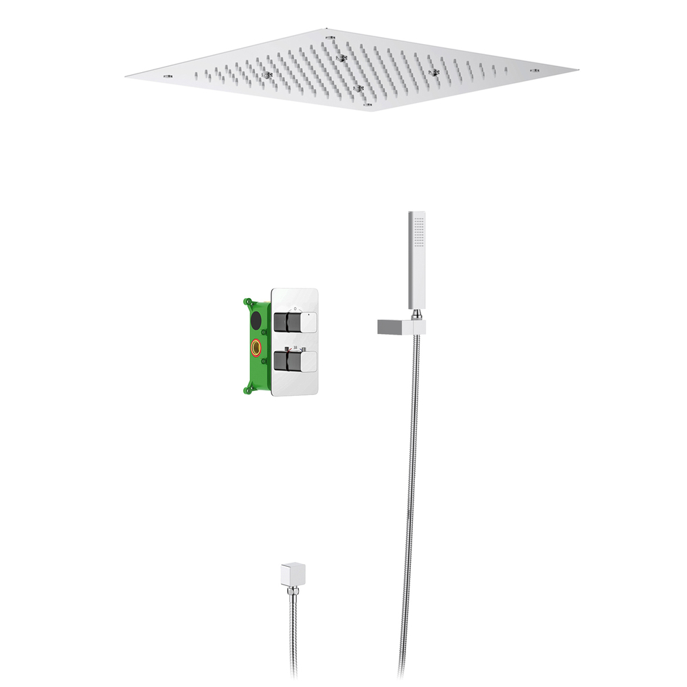 Душевая система встроенная с термостатом Petruma SX-5029/00SM Хром