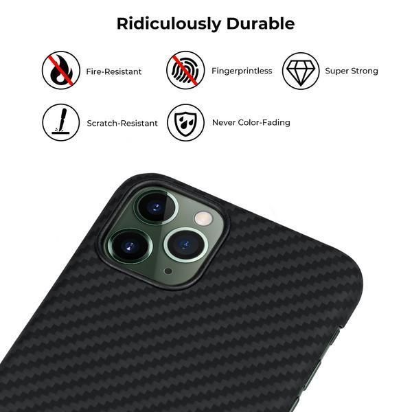 Чехол Pitaka MagEZ Case для Apple iPhone 11 Pro Max (Black/Gray Twill)