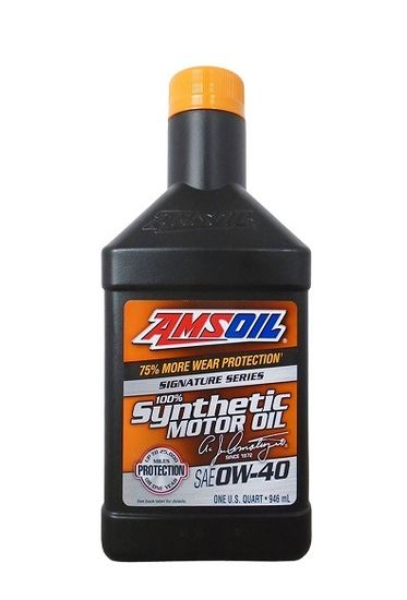 AMSOIL Signature Series 0W-40 Synthetic Motor Oil (0,946 л)