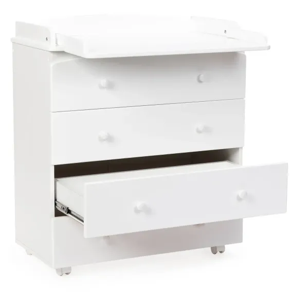 Комод пеленальный Bebizaro Regency Four Белый