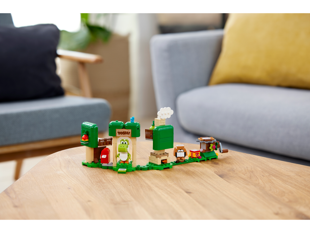 Конструктор Лего Супер Марио Подарочный домик Йоши 71406 | LEGO Super Mario Yoshi’s Gift House Expansion Set 246 дет 6+