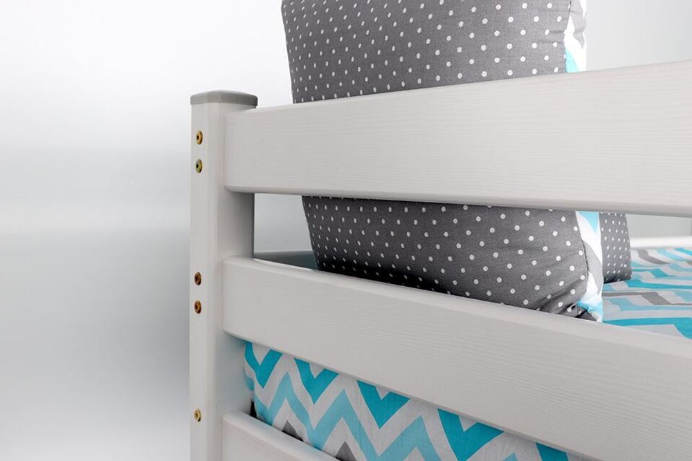 Адель кровать двухъярусная белый