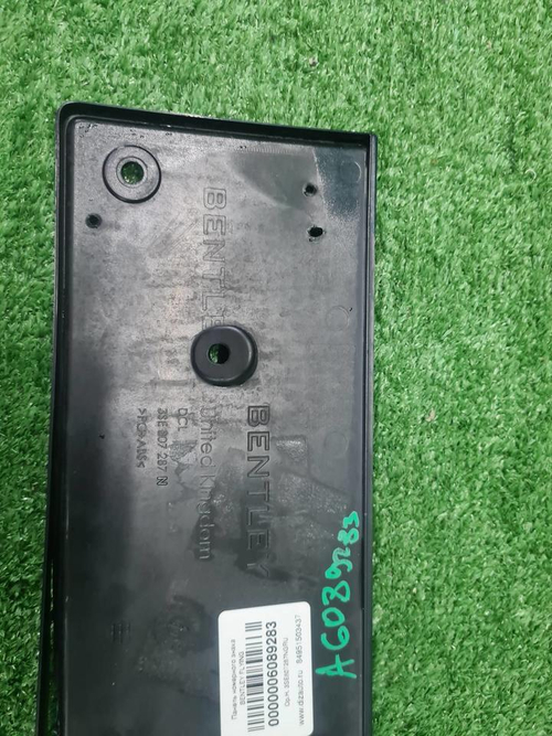 Площадка гос.номера Bentley Flying Spur 2 (2019-н.в.)