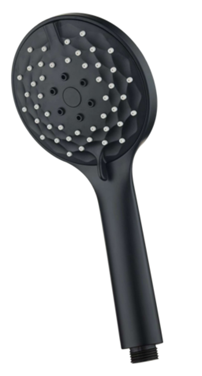 3015-1 Лейка для душа ЧЕРНЫЙ см (3-функций) HANSEN (50/1шт)