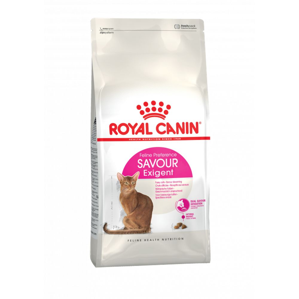 Royal Canin Savour Exigent Корм сухой сбалансированный для привередливых взрослых кошек 0,2 кг