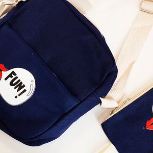 Рюкзак, сумка и кошелек Fun Navy